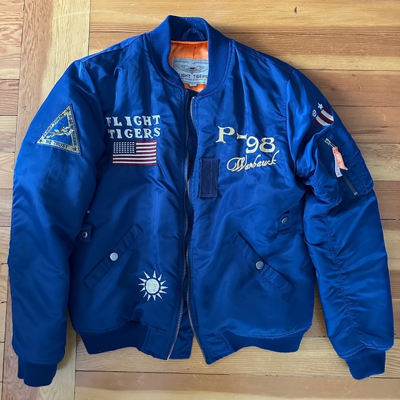 Flight Tigers Bomber Jacket - Picture 5 of 10